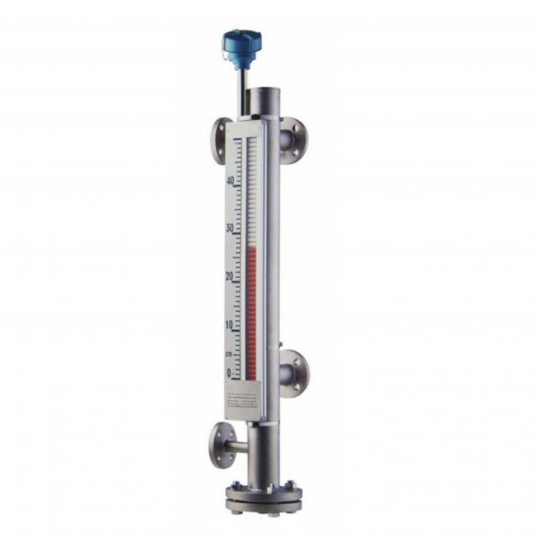 Water Level Gauge With Remote Magnetic Switch Float Ball Customized Magnetic Flap Level Meter