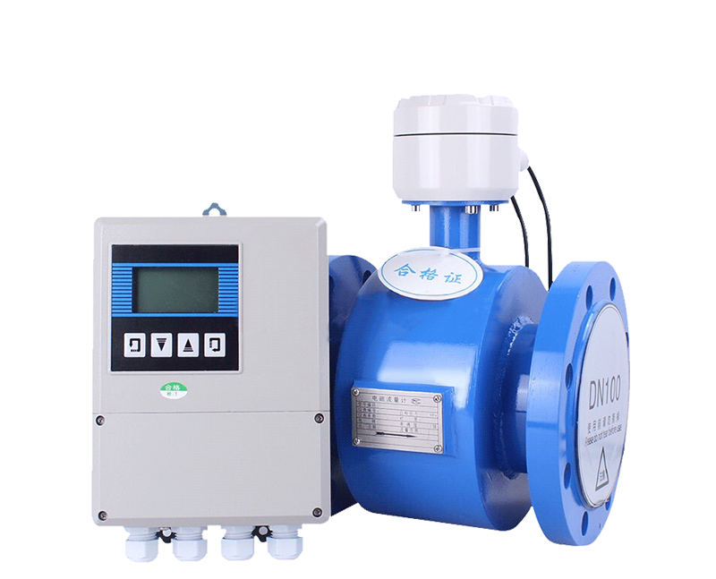 PTFE lining dn150 lpg flow meter gas vortex mass flow meter Battery Operated Flow Transmitter