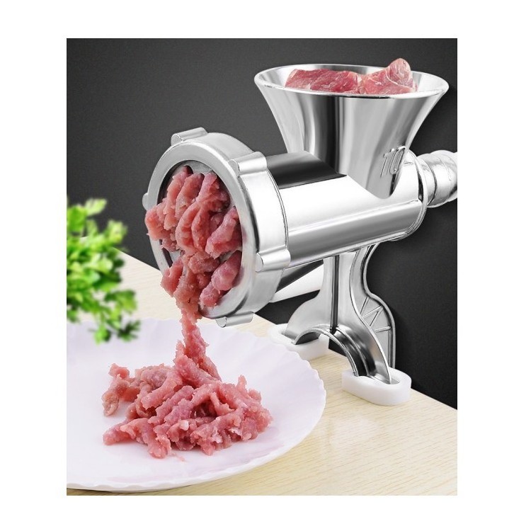 2021 Hot Sale Portable Aluminum Alloy Household Food Processor Manual Meat Grinder