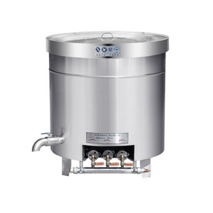 stainless steel boiling tank for broth large commercial soup cooking pots