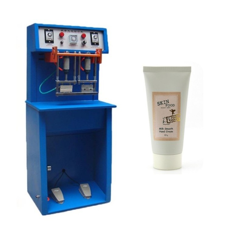 Pipe making equipment  Manual ultrasonic plastic tube sealing machine ultrasonic tube sealing machine For sealing aluminum tubes