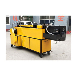 High Quality steel pipe straightening machine Pipeline rust removal corrector Greenhouse tube straightening machine