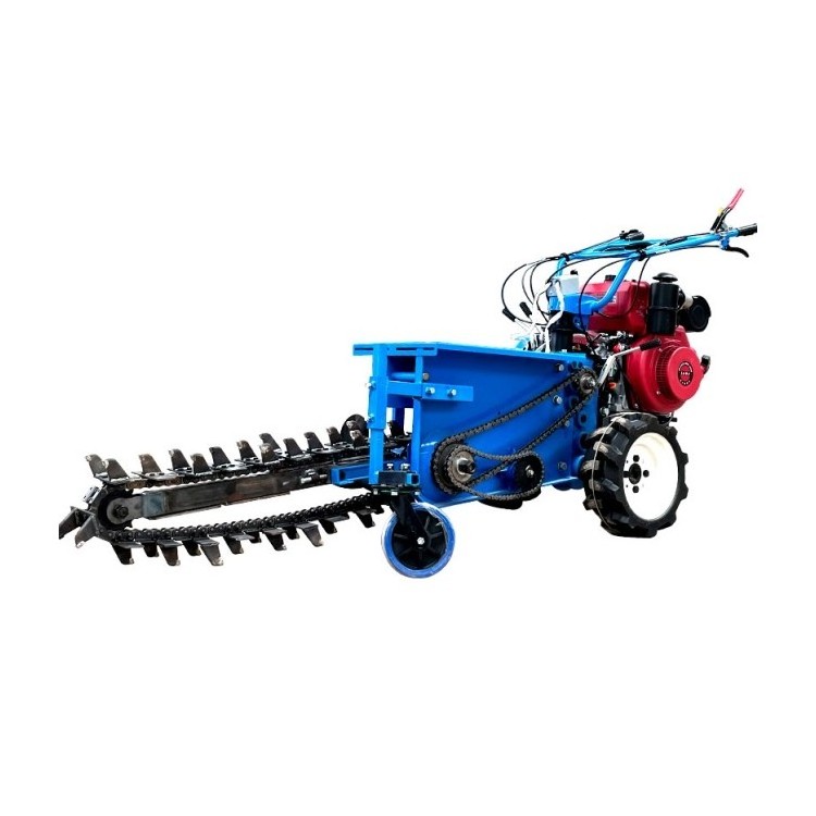 Tractor Mounted 3 Point Hitch Chain Trencher Mini Trenching Ditching Machine for Sale