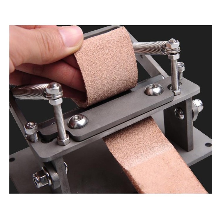 peeling Hand Cranked Belt Skiving leather splitting machine price