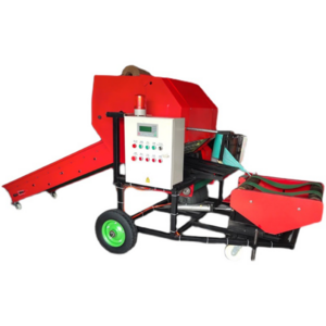 Farmland Widely Used Mini Round Hay Baler For Sale Corn Silage Baler Wrapper Mini Round Baler Farming Machine