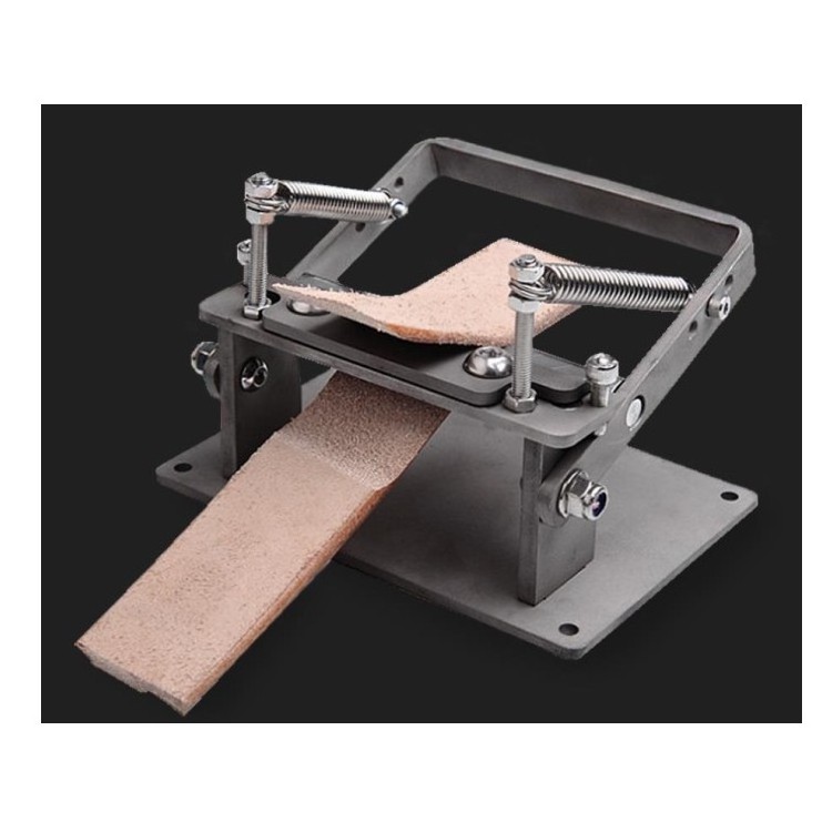 peeling Hand Cranked Belt Skiving leather splitting machine price