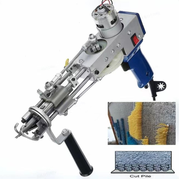 Trending Products 2023 Carpet Tufting Gun2 en 1 Loop & Cut Pile Rug Tufting Gun Hand Tufting Gun Machine for Carpet