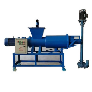 Chicken manure dewatering machine for farm