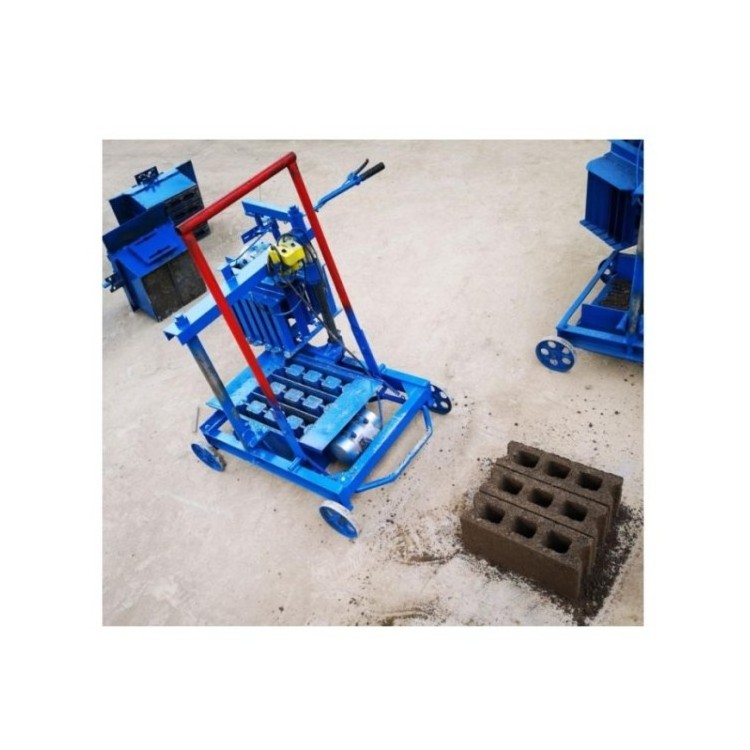 Moving Hollow block moulding Brick Make Machine manual brick machine brick clay machine