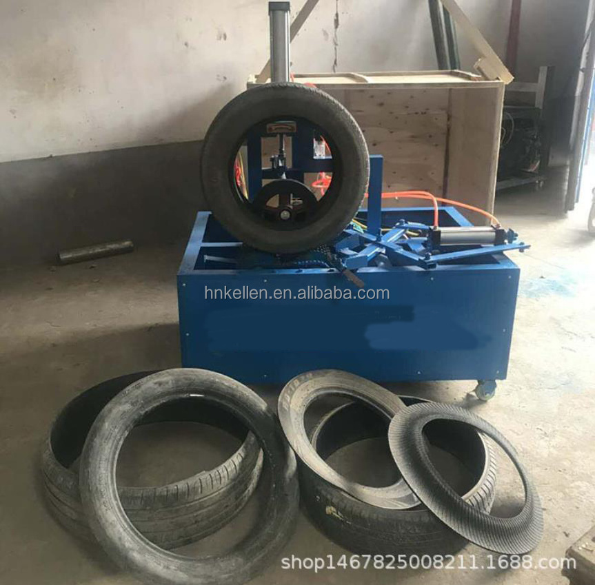 tire sidewall cutter shredder machine price used tire cutting machine for sale