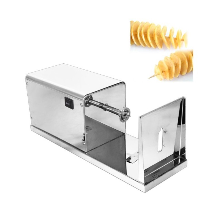 Commercial Potato Curly Fry Cutter potato cutting machine potato processing machinery