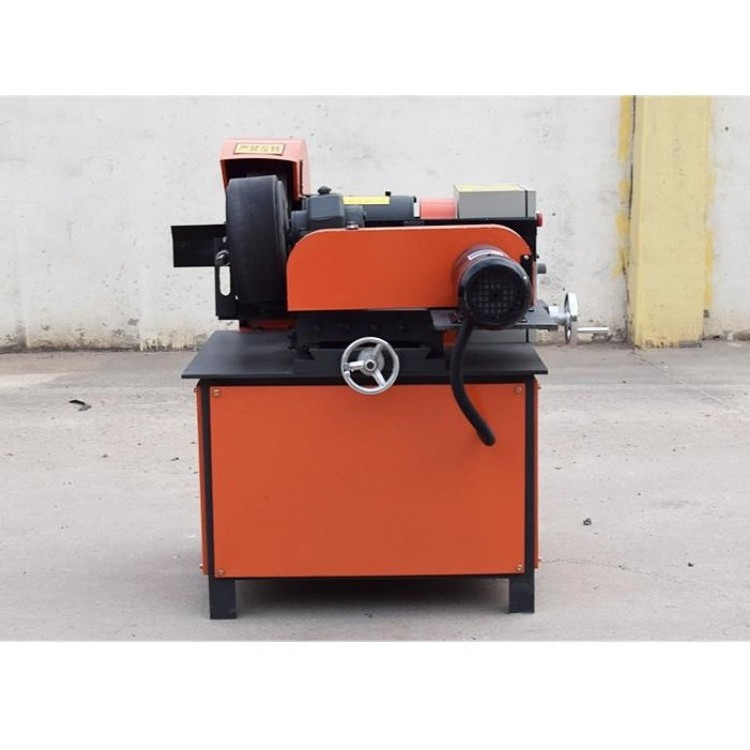 Steel round pipe metal tube solid bar surface automatic polishing machine