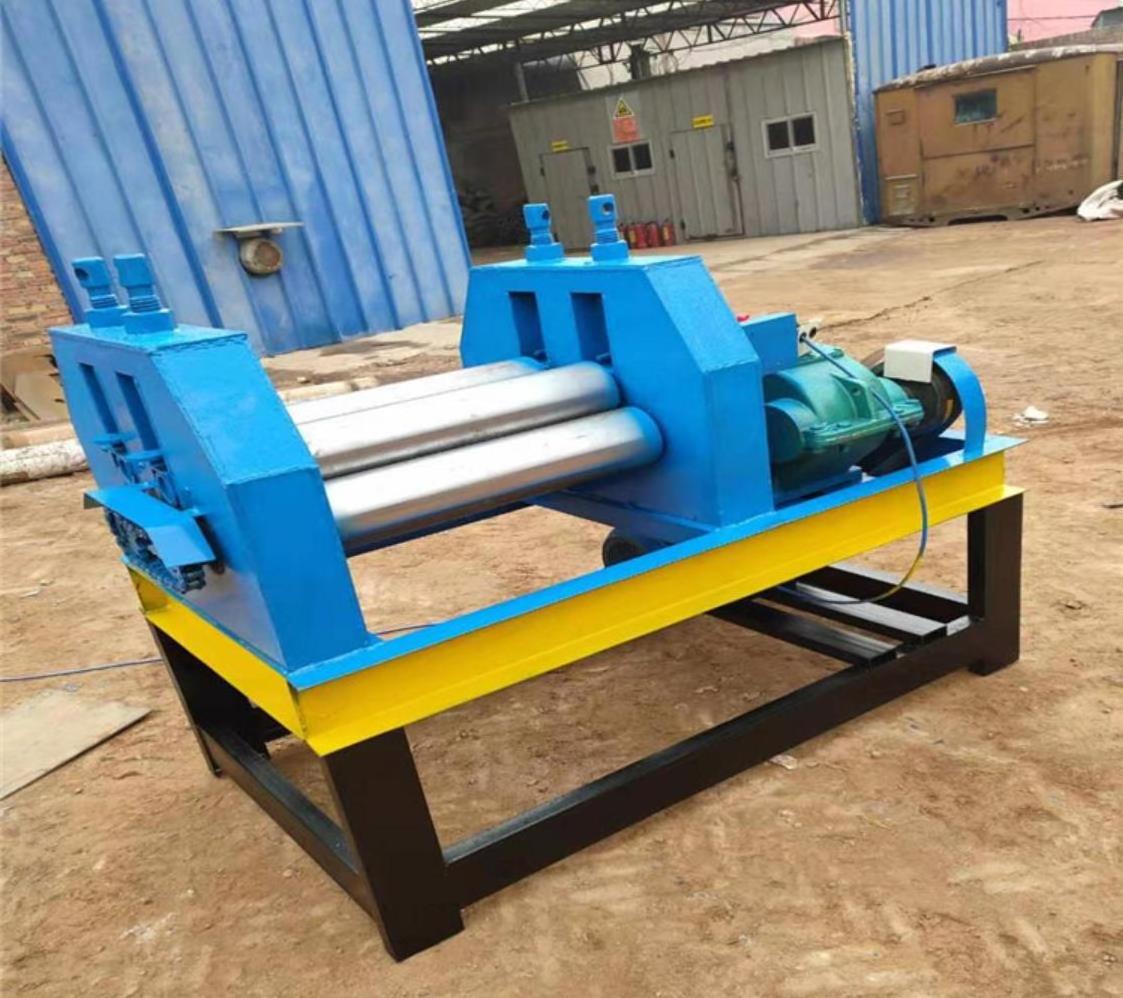 Large and small rolling plate rolling flattening machine uncoiler paper machine levelling machine