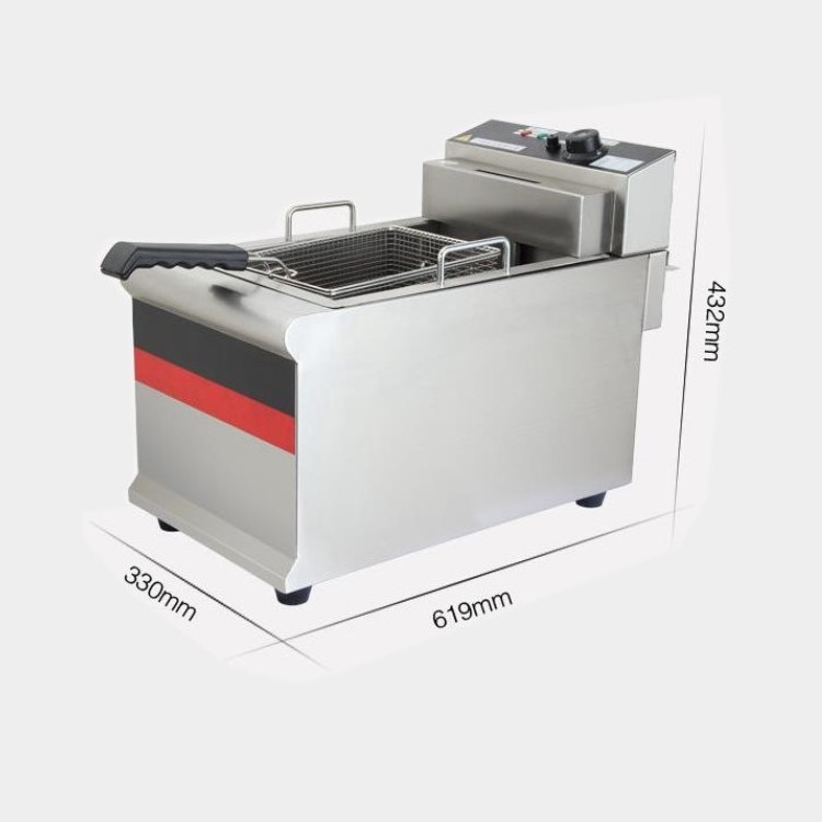 Commercial Kellen Hot sale cheap price egg frying machine automatic deep fryer gas chips fryer with cheapest price