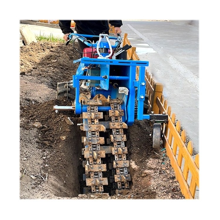 Tractor Mounted 3 Point Hitch Chain Trencher Mini Trenching Ditching Machine for Sale