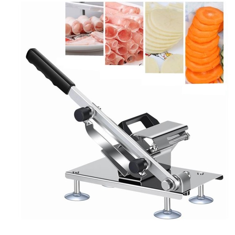 Manual meat slicer machine vergertable and fruit slicer machine cutter chicken meat slicer