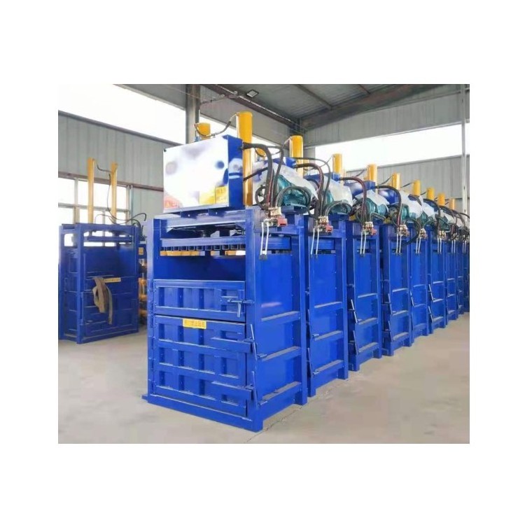 Vertical Hydraulic cardboard box baling pres press for pet bottle hydraulic scrap baler shear machine on sale