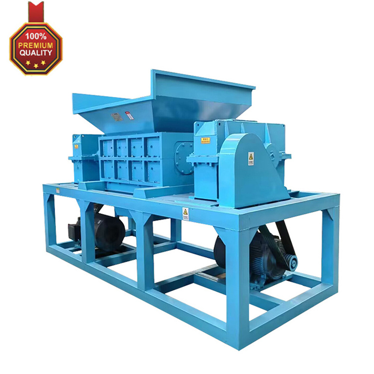 High Production Agricultural Waste Recycling Tobacco Leaf Banana Trees Wood Pallet Shredder Machine For Sale