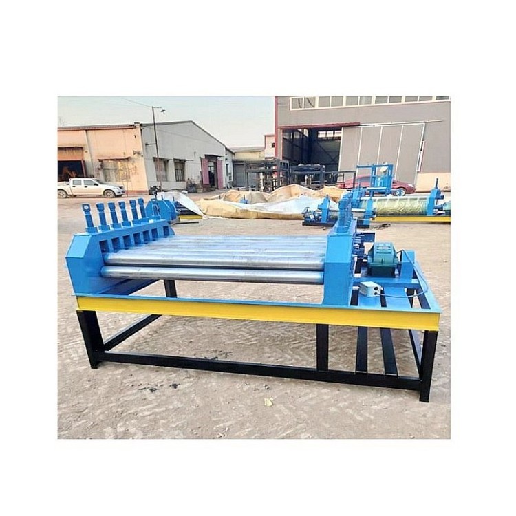 Large and small rolling plate rolling flattening machine uncoiler paper machine levelling machine