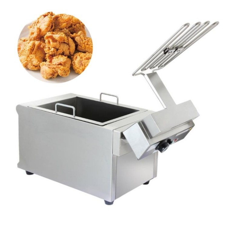 Commercial Kellen Hot sale cheap price egg frying machine automatic deep fryer gas chips fryer with cheapest price