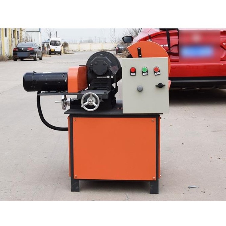 Steel round pipe metal tube solid bar surface automatic polishing machine