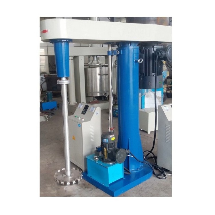 Large power China high speed vacuum explosion proof disperser for solvent paint