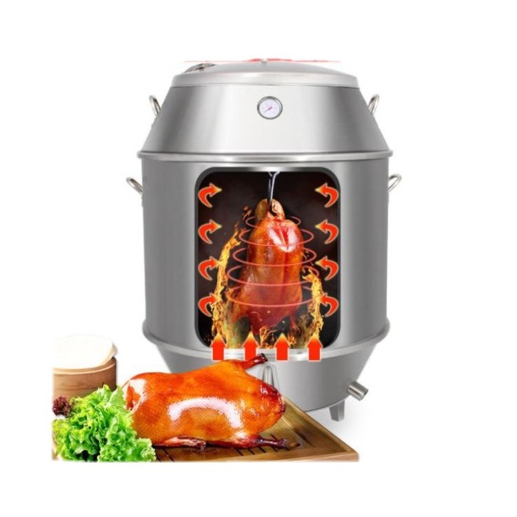 Commercial Kitchen Stainless Steel Oven Rotating Bakery Roasted Duck gas pig roasting oven