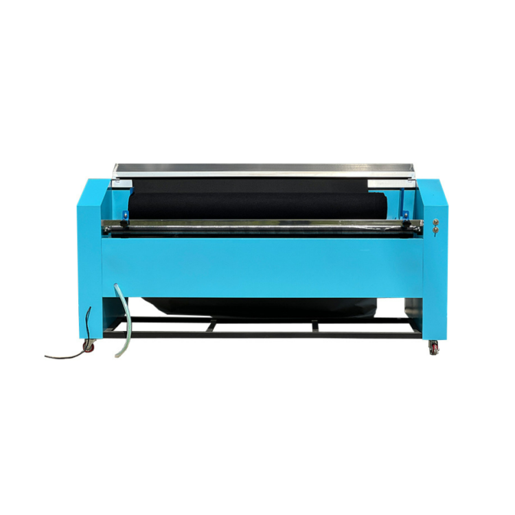 China Manufacturer Low Price Cloth Folding Machine fabric shrinking machine