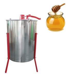 2 frames plastic honey extractor by manual for beekeeping equipment honey centrifuge machine electric