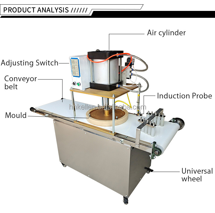 Efficient automatic chapati making machine corn tortilla press bread machine industrial pizza naan bread roti maker machine