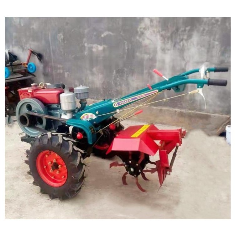 Function china walking tractors mini land cultivation machine garden cultivator