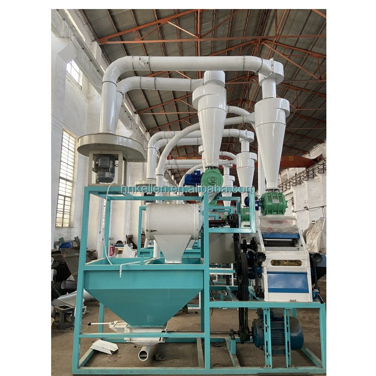 Discount price stainless steel industrial small fully automatic mini corn wheat maize flour mill