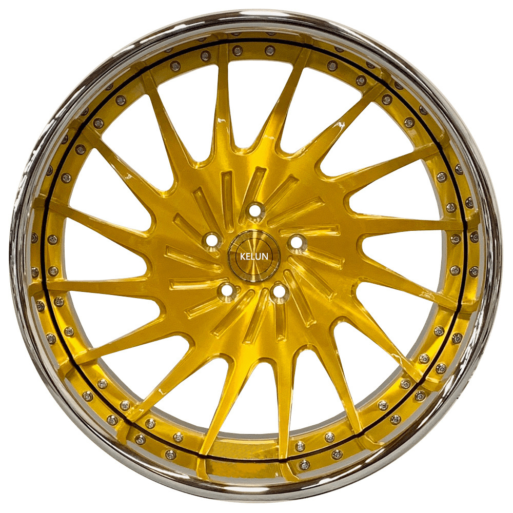 Wheel Chrome 6 Lug 6x139.7 Concave Rims Aluminum  Forged Offroad Wheel