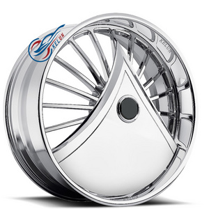 Custom DUB wheels 26 inch latest  cool Forged 2 piece spinner wheel forged single wheel