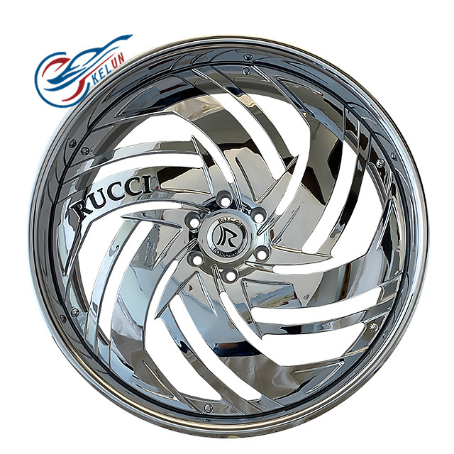 most fashionable  FORGIATO RUCCI  WHEELS 22 24 26 inch custom forged colorful  wheel