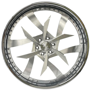 22x14 24x14 26x16 26" chrome 6 lug 6x139.7 forged wheel rucci rims