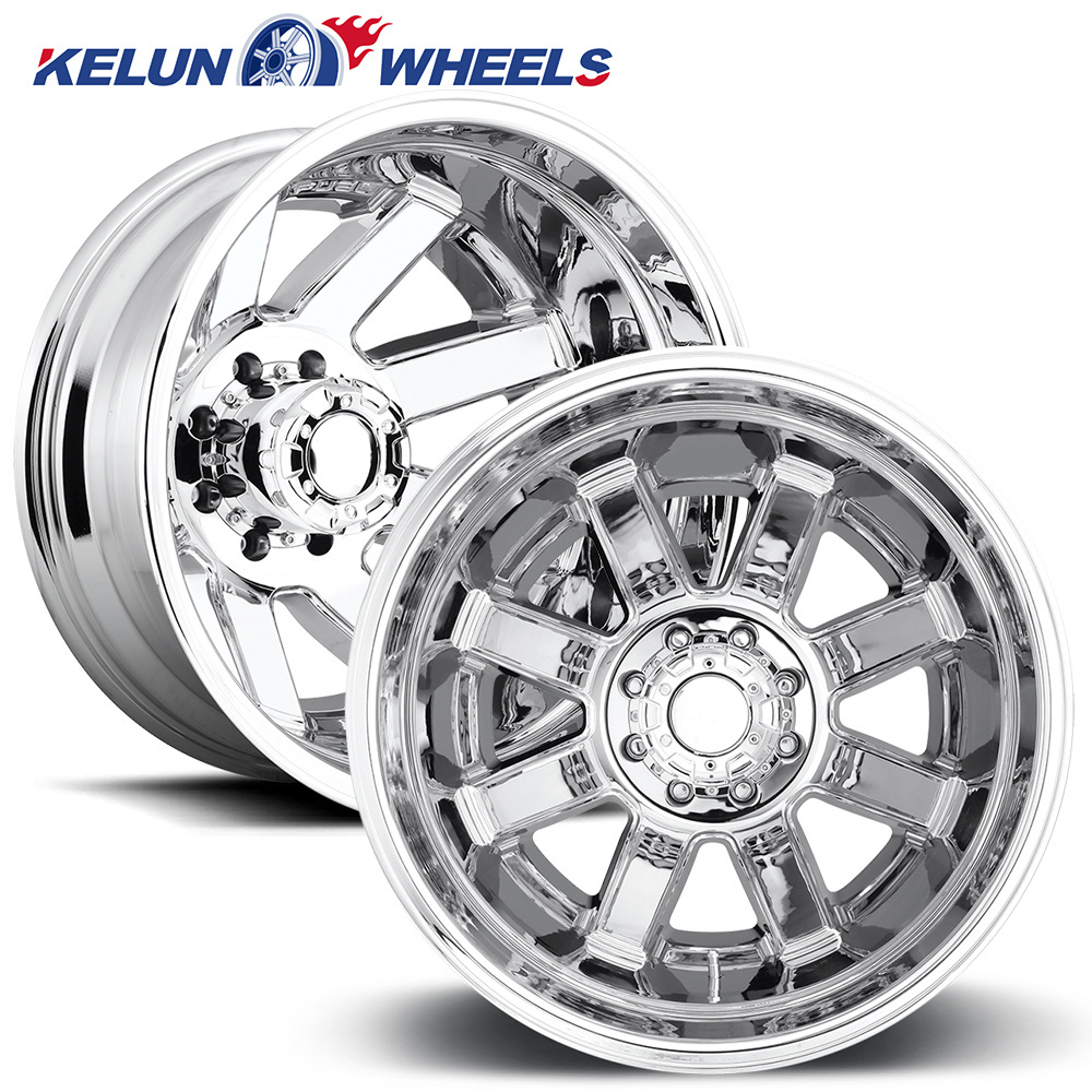 20/22/24 X8.25 Machined Or Polished  wheels Forged 8/10 Lug  Aluminum Alloy Dual Rims