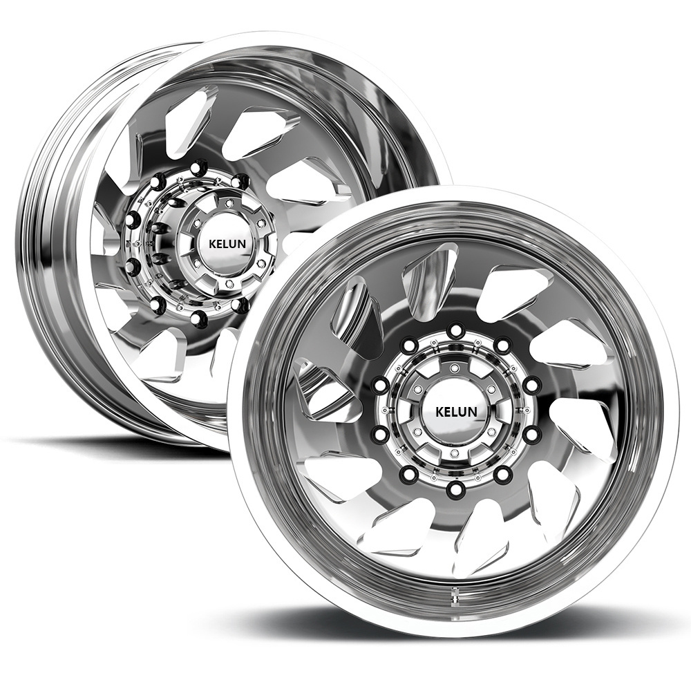 20/22/24 X8.25 Machined Or Polished  wheels Forged 8/10 Lug  Aluminum Alloy Dual Rims