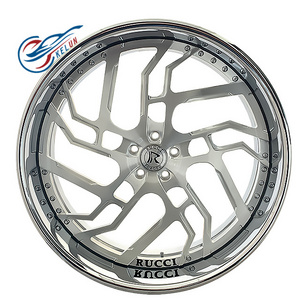 2023  Customized  WHEELS  24 26 28  inch siver  RUCCI  custom  forged  rims