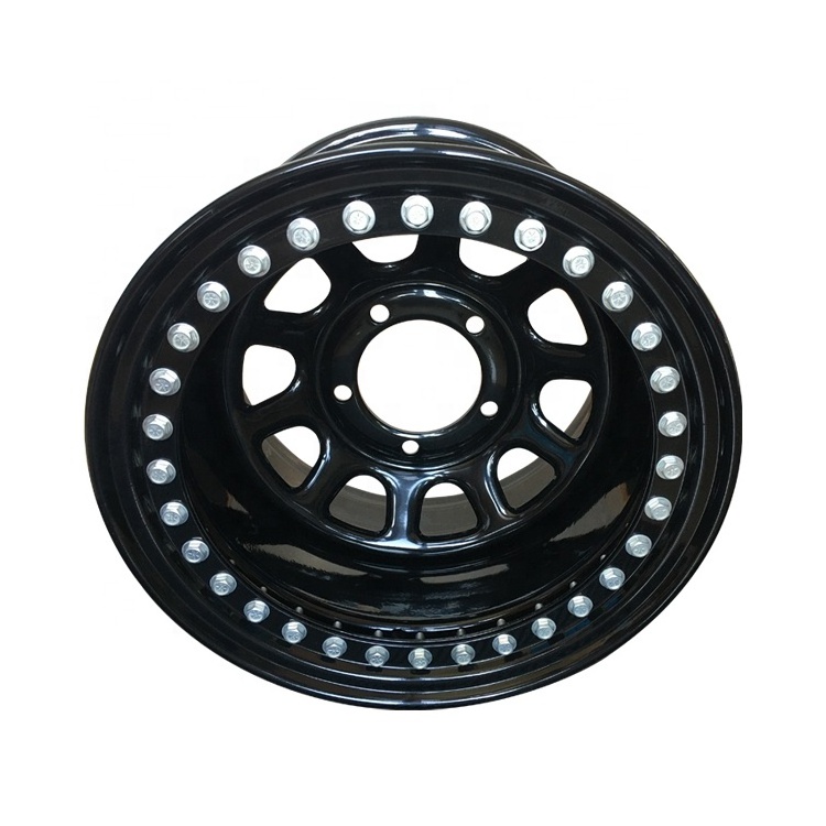 Custom SIZE 16 inch beadlock wheels 4x4 SUV 5X139.7 Steel Rims