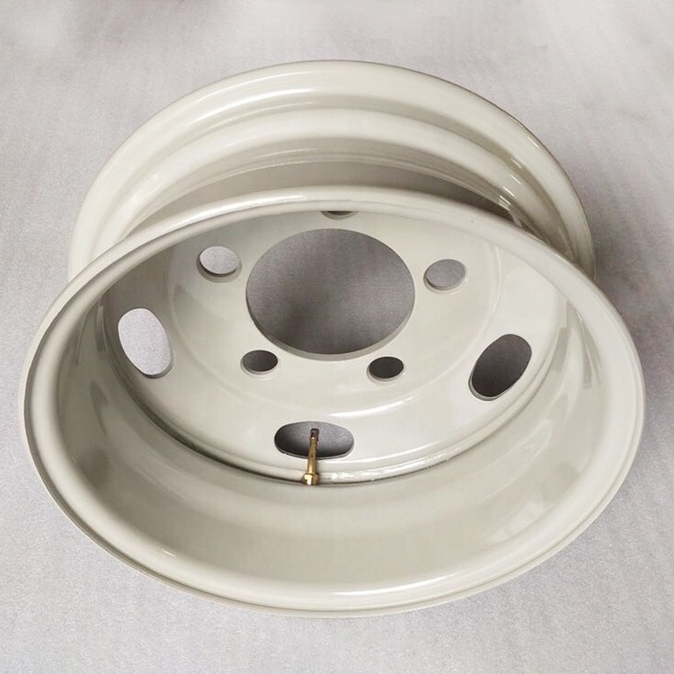 OEM Kelun 17.5x6 6x203.2mm steel Bus Passenger Car Wheel for sales