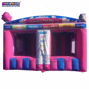 Custom outdoor blow up tent inflatable concession stand icecream inflatable carnival treat shop