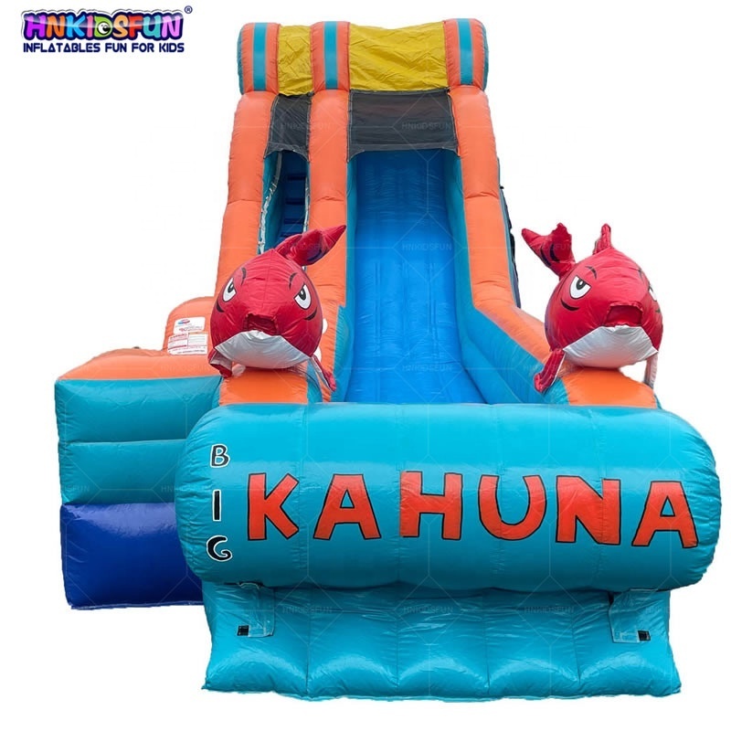 2024 Factory Hot Sale Inflatable Water Slide Jumping Bouncy Castle With Pool