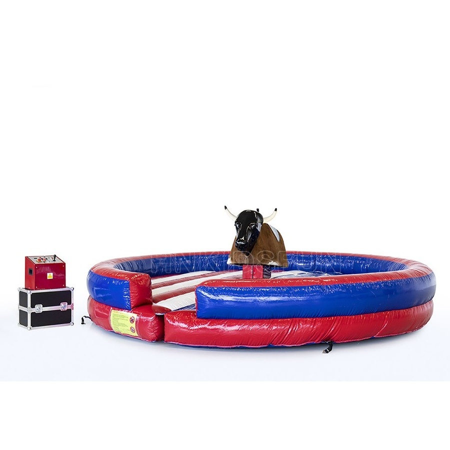 Crazy mechanical bull game inflatable mechanical bull Rodeo bull motor inflatable party games