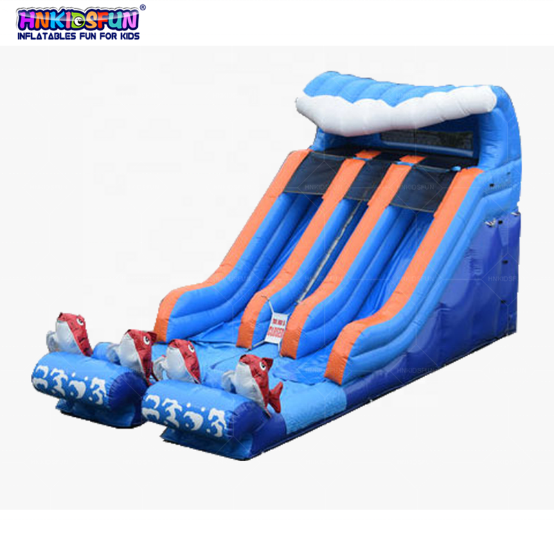 2024 Factory Hot Sale Inflatable Water Slide Jumping Bouncy Castle With Pool