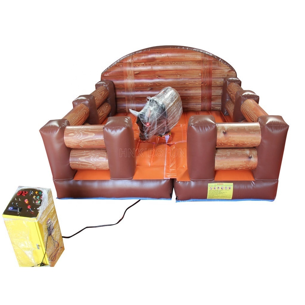 Crazy mechanical bull game inflatable mechanical bull Rodeo bull motor inflatable party games