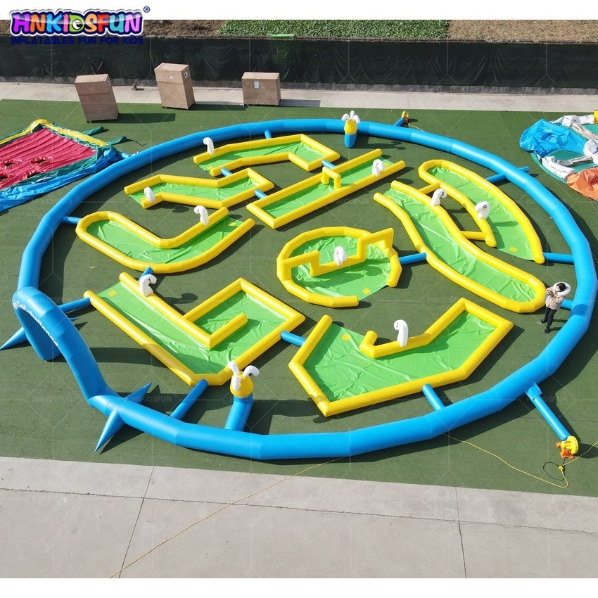 Inflatable Sports games kids games for sale, inflatable mini golf ,best quality inflatable golf field for sale