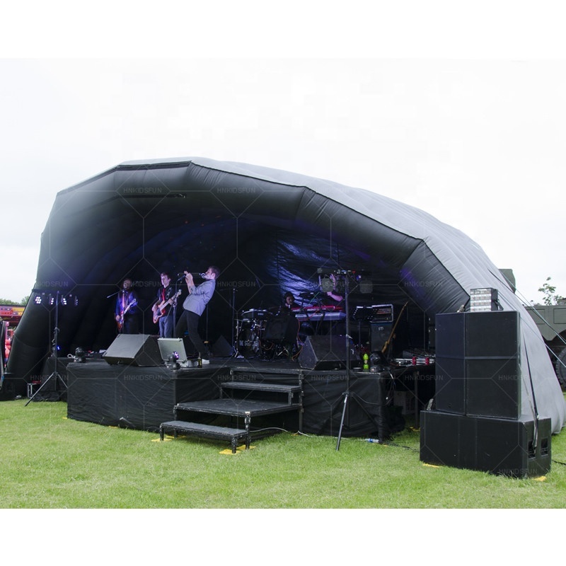 High quality inflatable stage cover, inflatable stage for music festival event