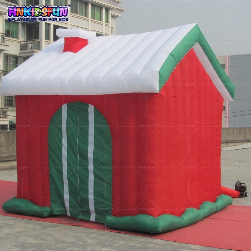 Xmas Inflatable Santa Grotto/Christmas Inflatable House Holiday Inflatable Christmas Tent