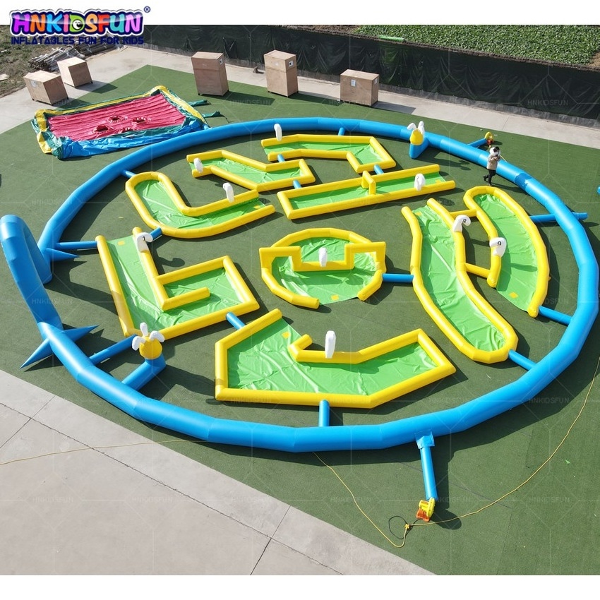 Inflatable Sports games kids games for sale, inflatable mini golf ,best quality inflatable golf field for sale